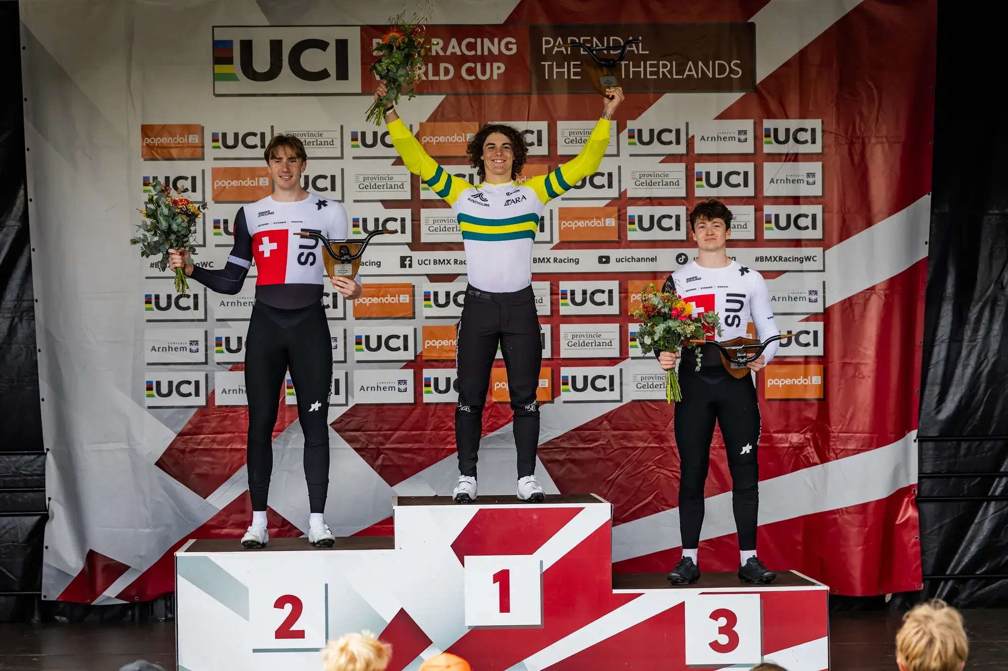 Podium am Weltcup in Papendal