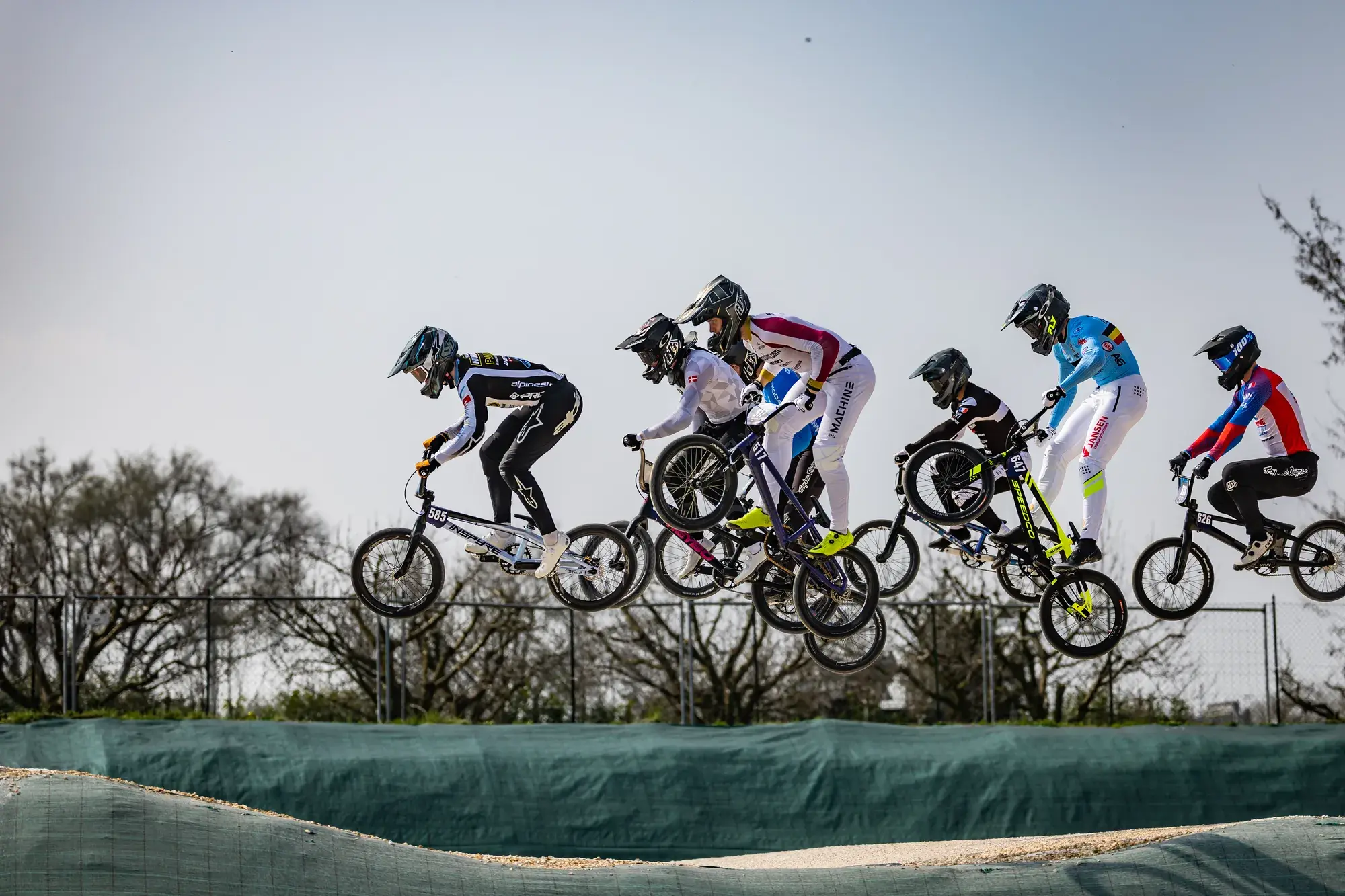 BMX-Rennen am Europacup in Verona