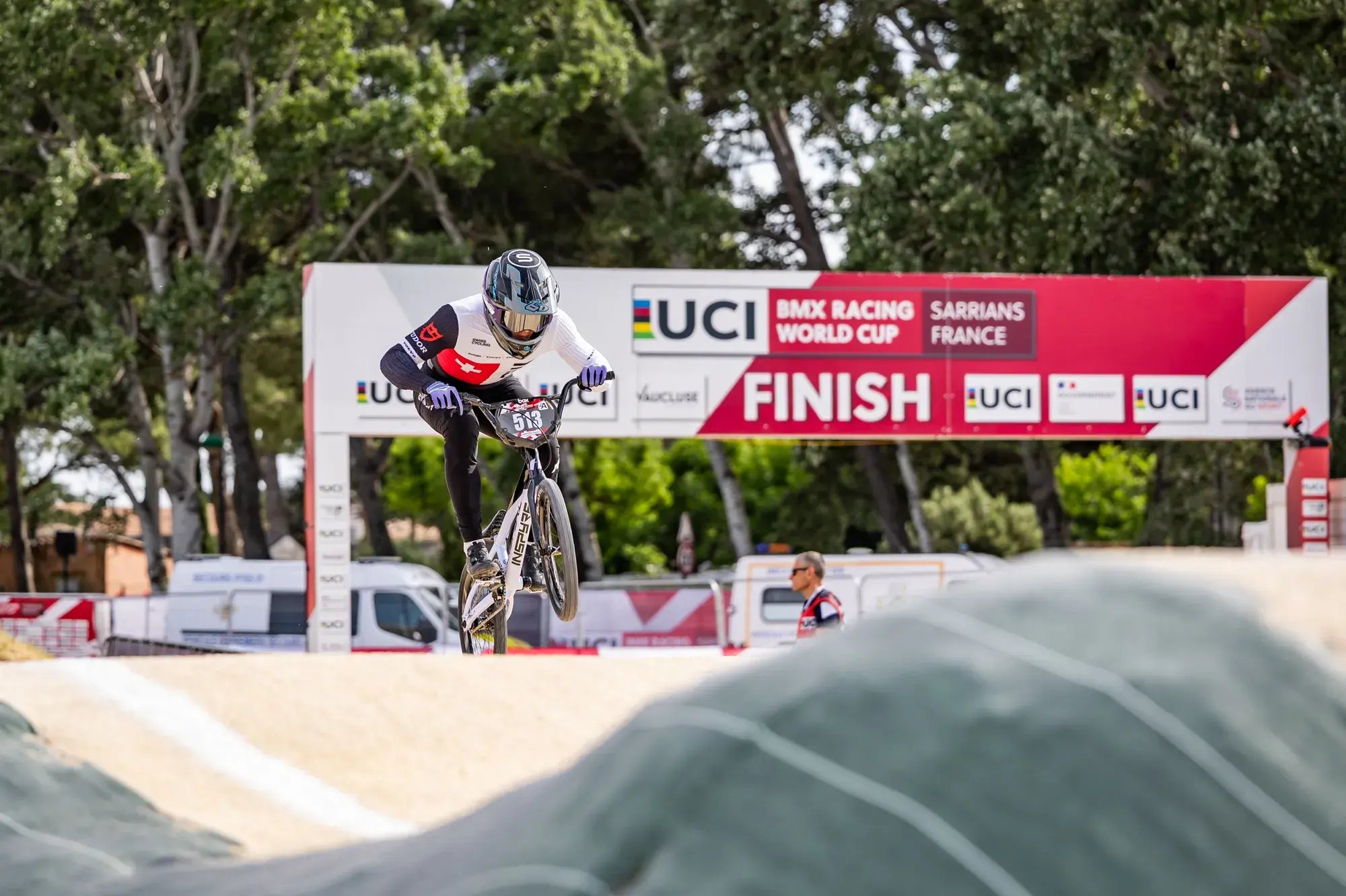 BMX-Rennen am Weltcup in Sarrians