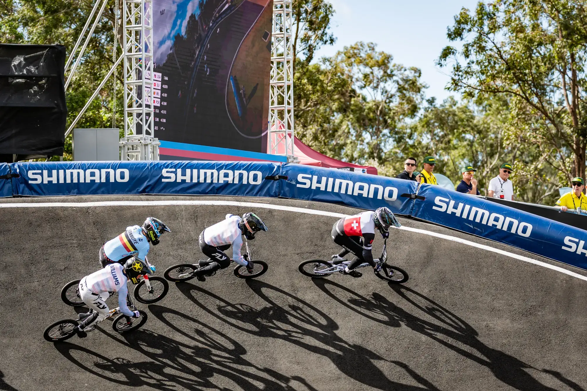BMX-Rennen an der Weltmeisterschaft in Brisbane
